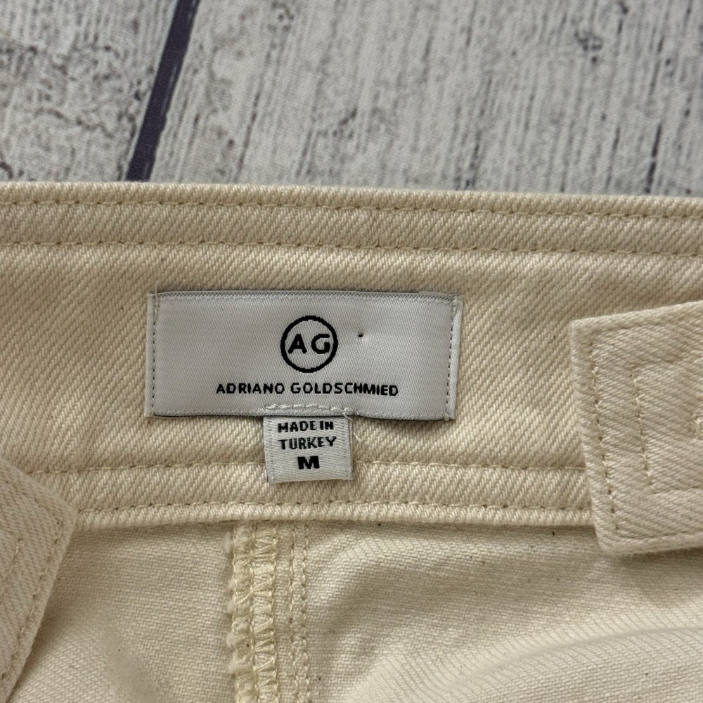 AG Adriano Goldschmied Hebe Bustier Top Cropped Women's Size‎ Medium Ecru Dunes - Picture 6 of 7